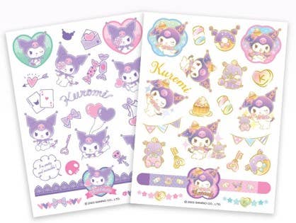 K-Wonderland - Wholesale Temporary Tattoo - Kids - Sanrio Tattoo Sticker / Kuromi/ My Melody5