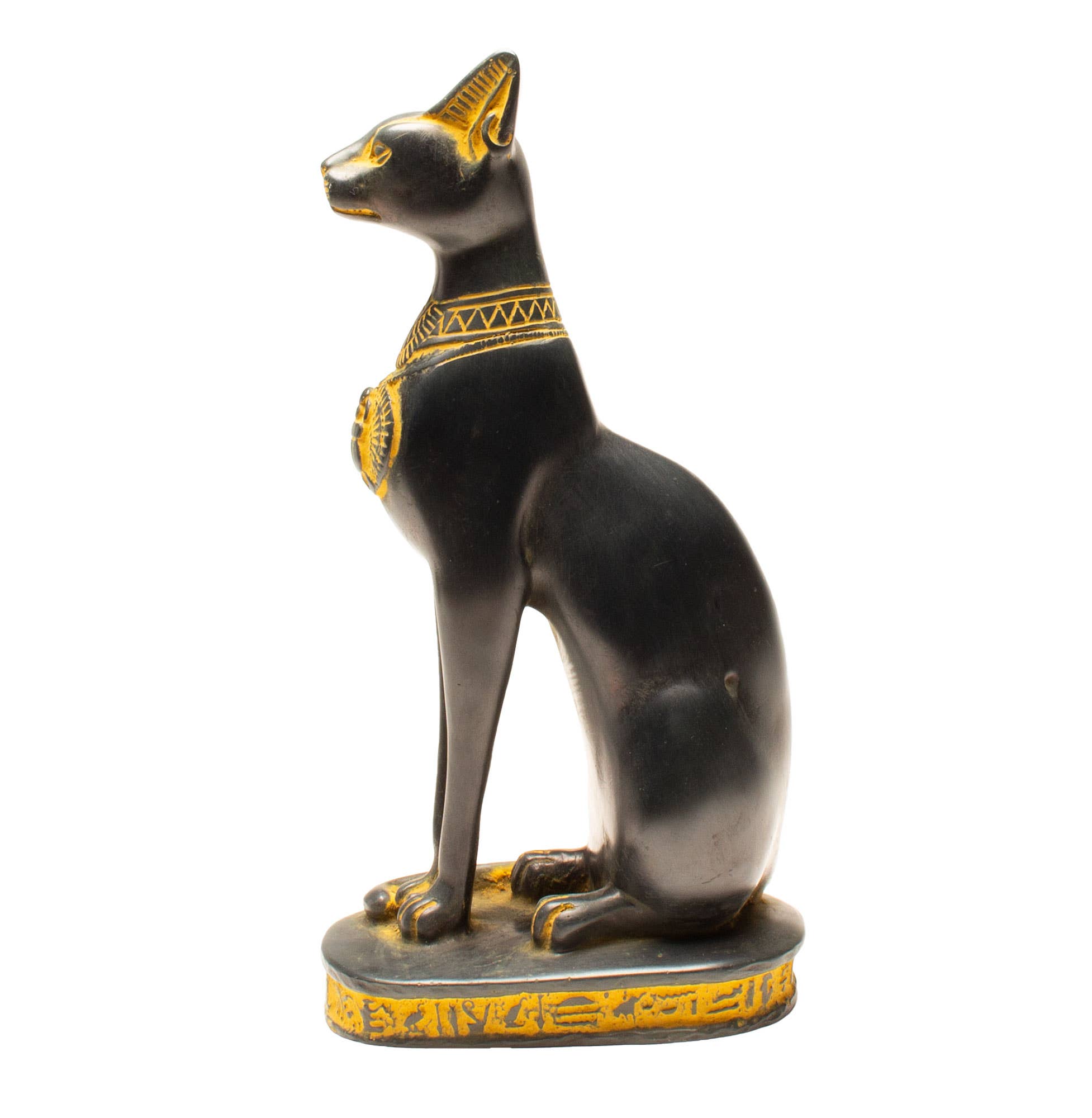 Discoveries, Inc. - Wholesale Decorative Figurine - Bastet Cat Statues - Black & Antique Gold - Egyptian Goddess6