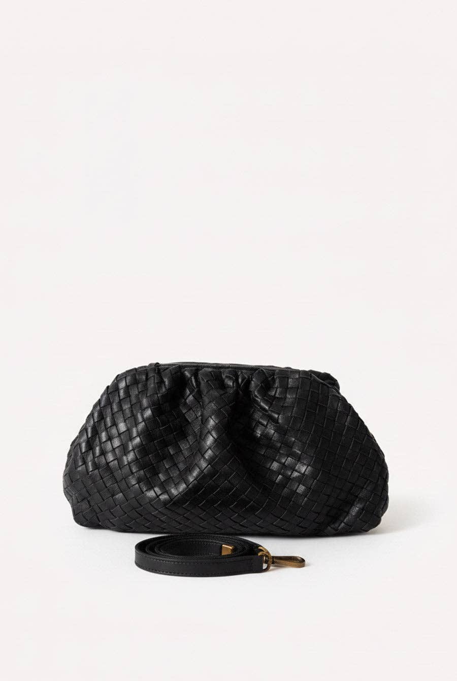 Modesto Bertotto - Vente Pochette – femme - Grande pochette en cuir nappa tressé7