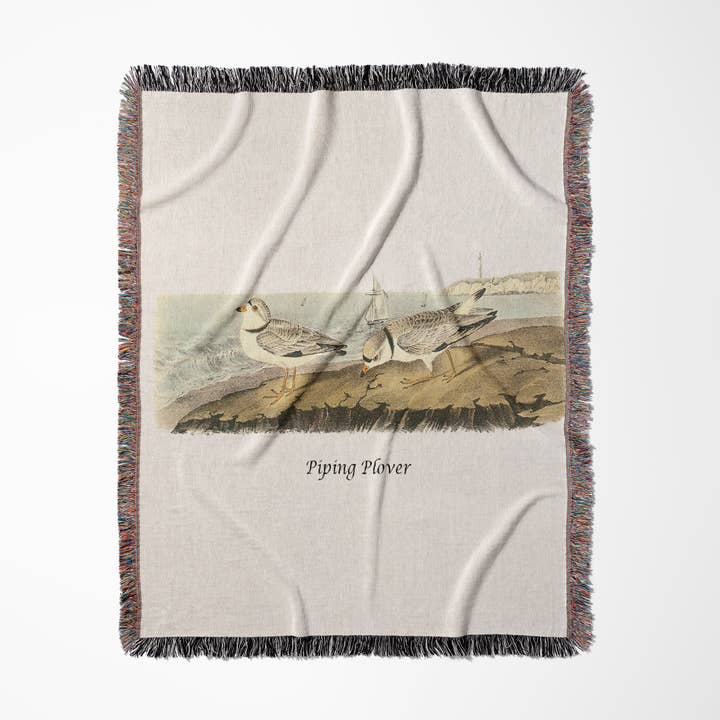 3dRose - Vendita all'ingrosso Plaid - 3dRose, Fratino Piping di John James Audubon, Coperta0