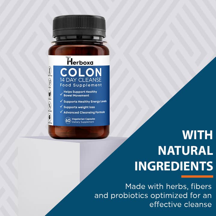 Likasso – wholesale Oral supplement/vitamin – Herboxa COLON 14 Day Colon Cleanse - Cleansing Formula6