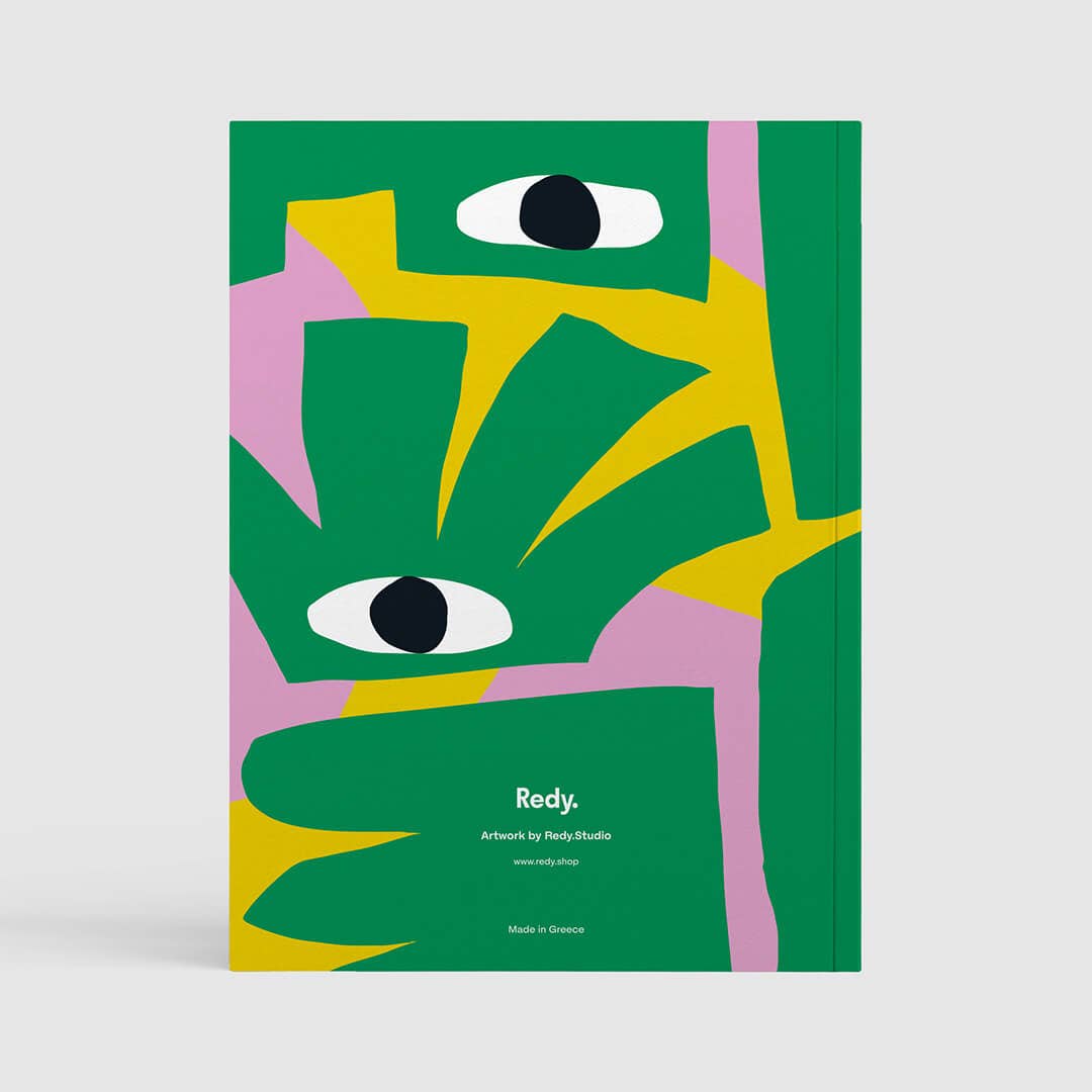 Redy. - Wholesale Notebook - Party Plants Plain Notebook with Illustrated Cover3