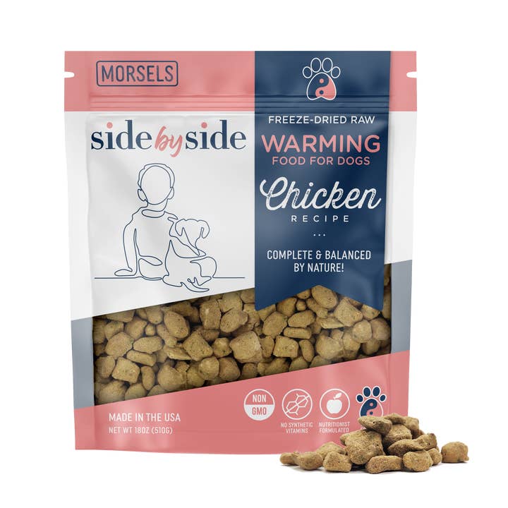 Freeze Dried Chicken Morsels (Warming) for wholesale by Side By Side