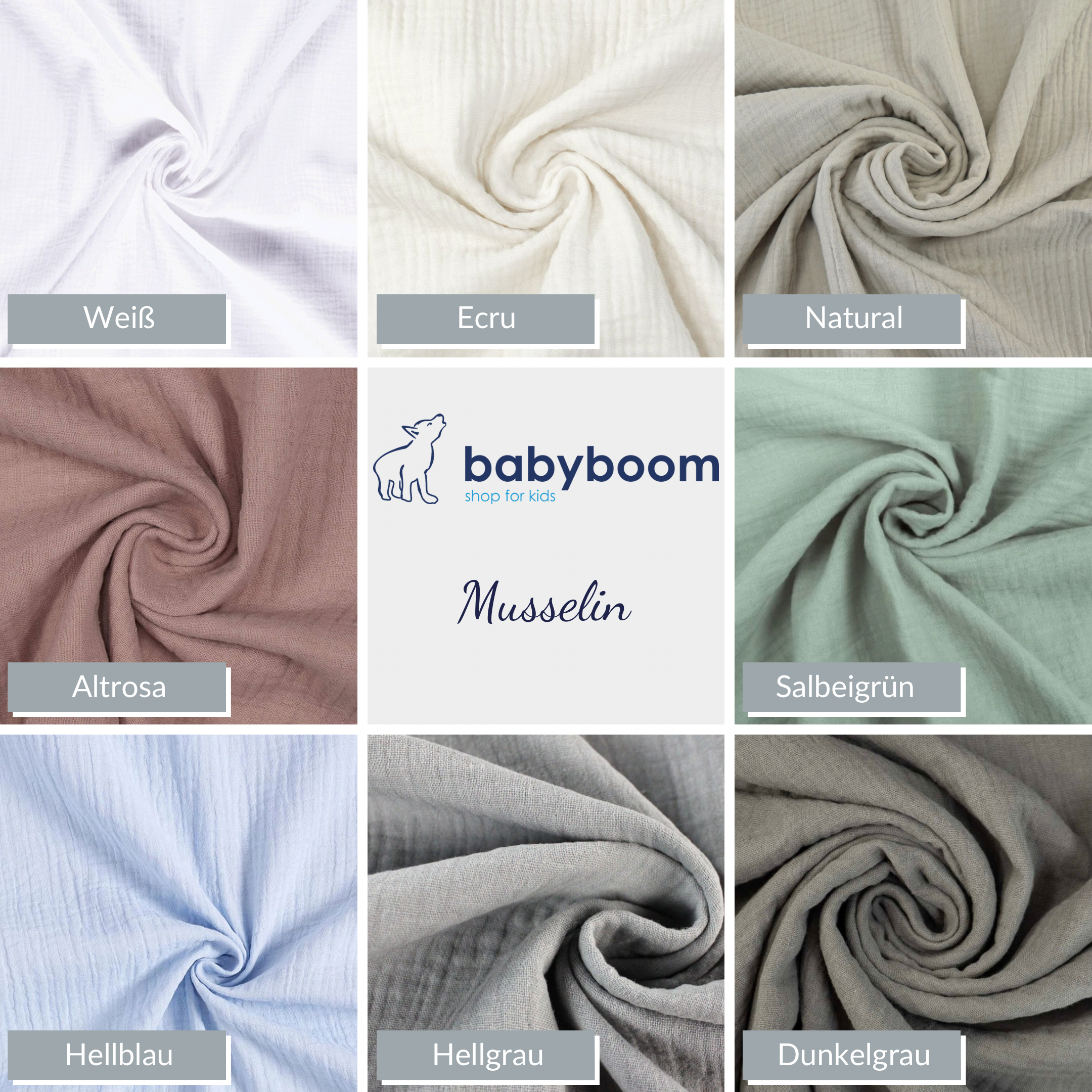 Lollkind GmbH - Wholesale Sleepsack - Baby - Pear-shaped sleeping bag | Muslin2