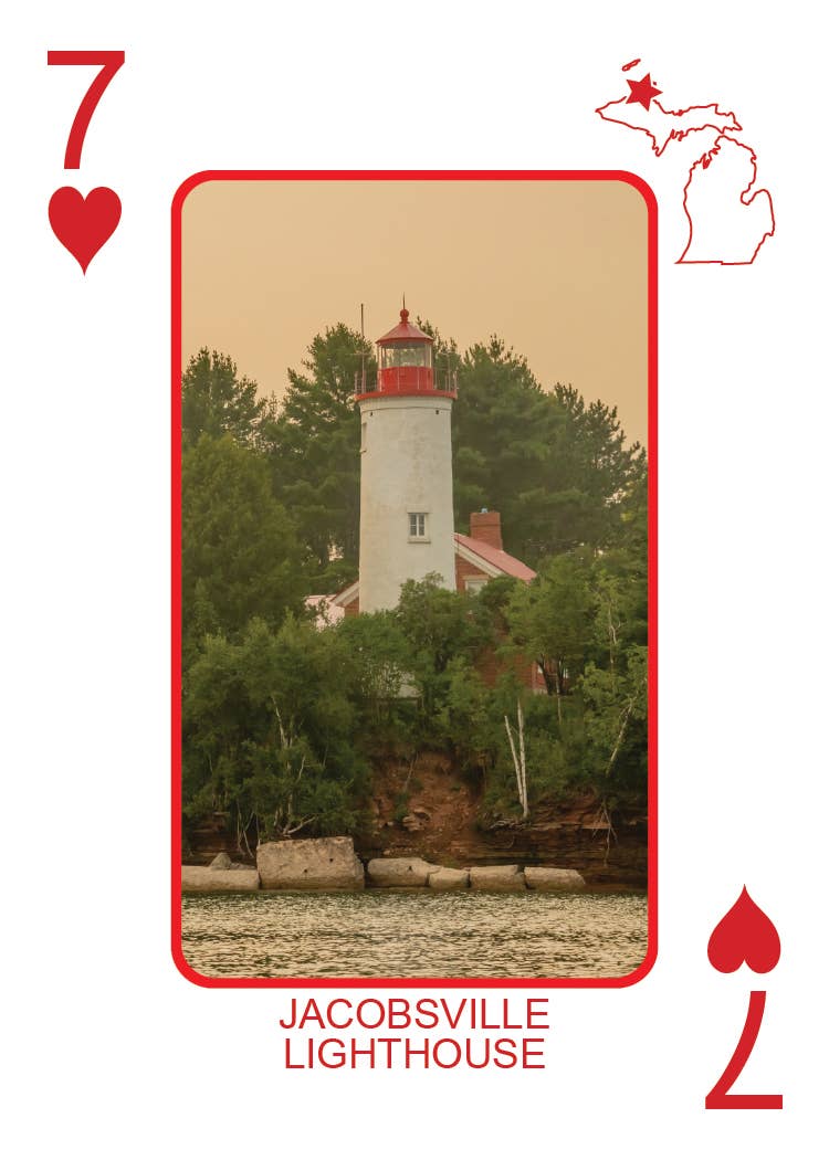 Phil Stagg Photography - Wholesale Playing Cards - LIGHTHOUSES OF MICHIGAN - Playing Cards - Euchre Friendly33