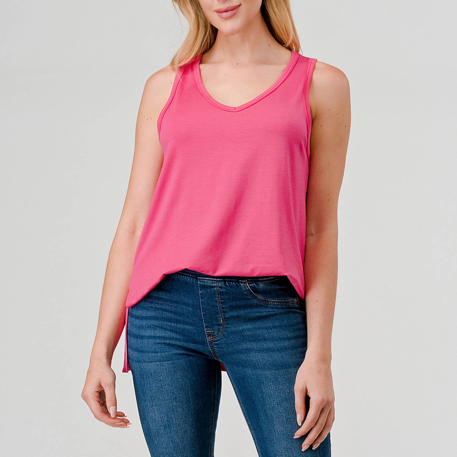 Heimious - Vente Débardeur – femme - Débardeur en jersey modal avec fentes latérales, T4686