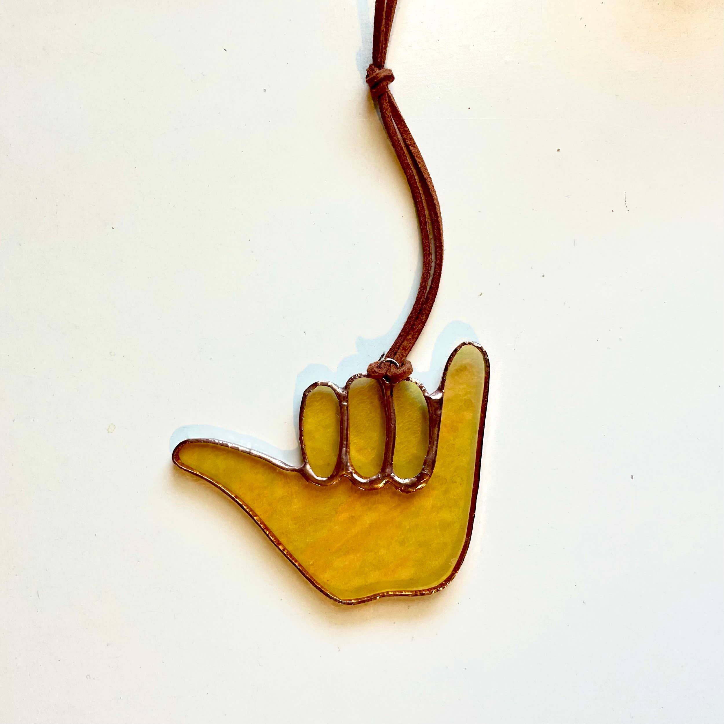 Colin Adrian Glass - Wholesale Ornament - Stained Glass Shaka Ornaments1