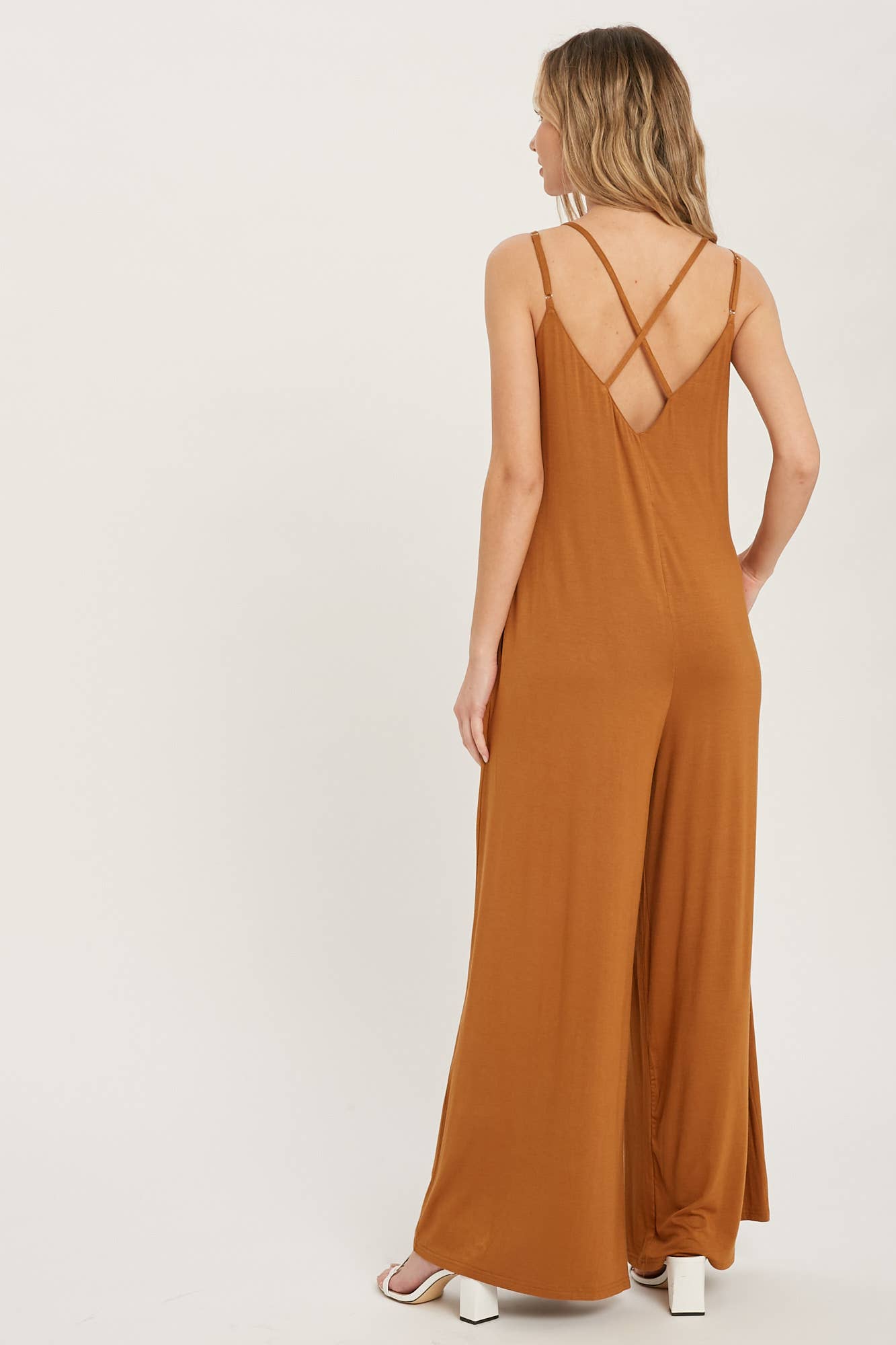 Bluivy - Wholesale Jumpsuit - Women's - CRISS-CROSS BACK WIDE LEG JUMPSUIT28