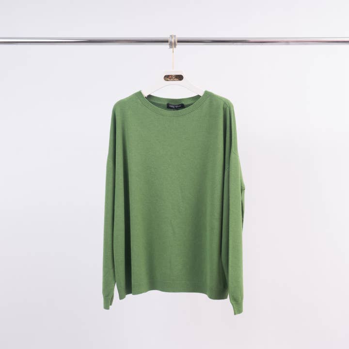 Cecile Wang - Wholesale Knit Sweater - Women's - Basic round neck sweater 520392