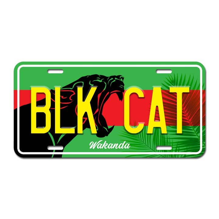 L05 - Metal License Plate for wholesale by Black Wand Supply