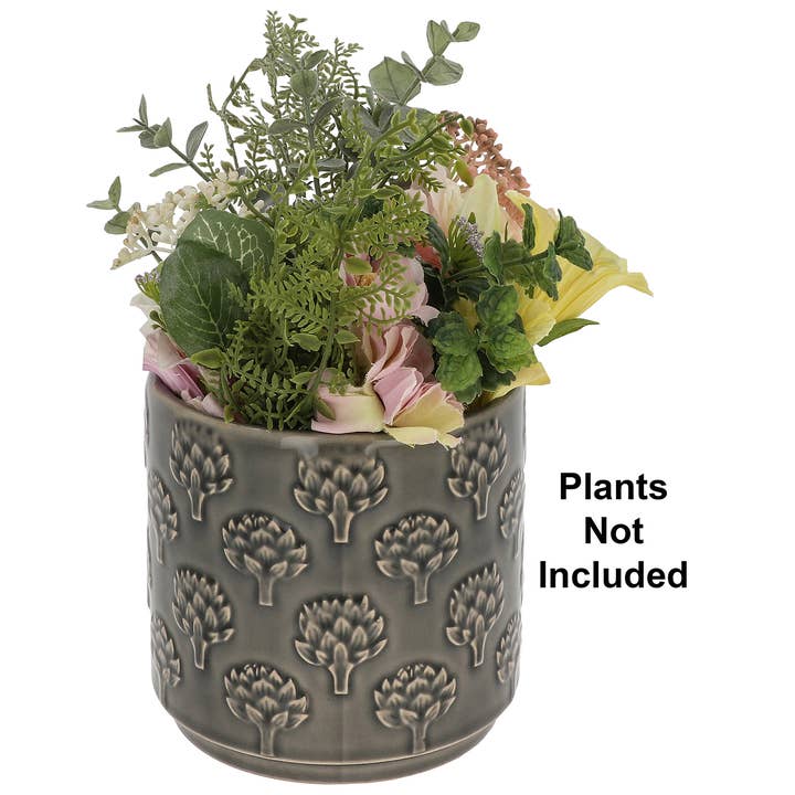 Deco Glaze Planter Motif 12cm for wholesale by Joe Davies