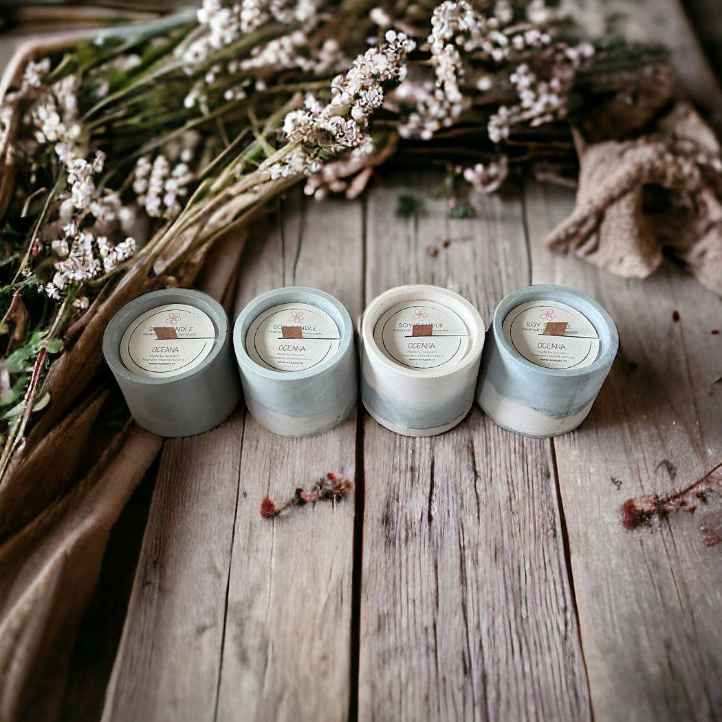 SoapArt - Wholesale Jar/Filled Candle - Scented Soy Candles with Wood Wick2