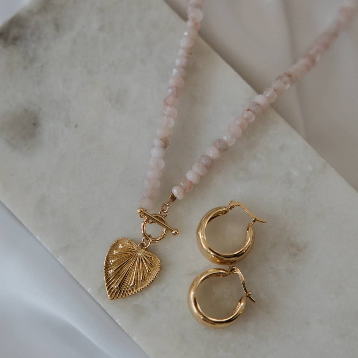 True by Kristy Jewelry - Wholesale Hoop Earrings - Noah Chunky Gold Filled Hoops Earrings2