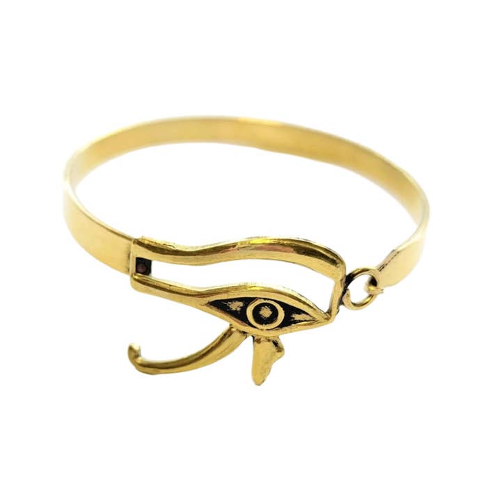 Demi-bracelet Œil d'Horus pour la vente par MINU Jewels