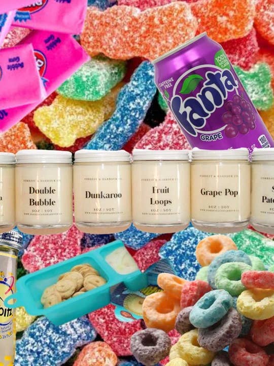 Bougies des années 90 pour la vente par Forrest & Harbour Co