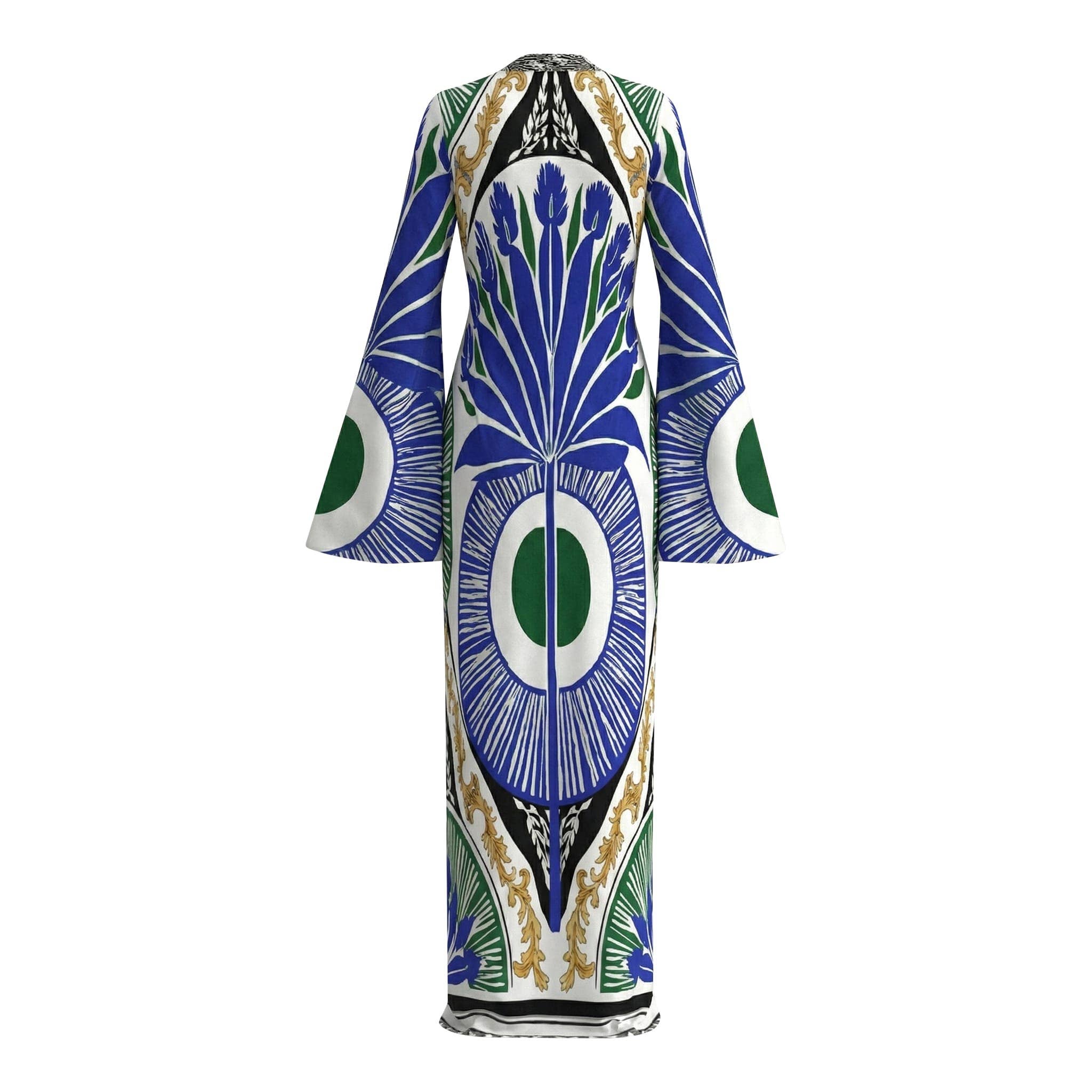 RESORT 444 - Wholesale Swim Cover Up - Women's - NOIR TROPIQUE COVER-UP1