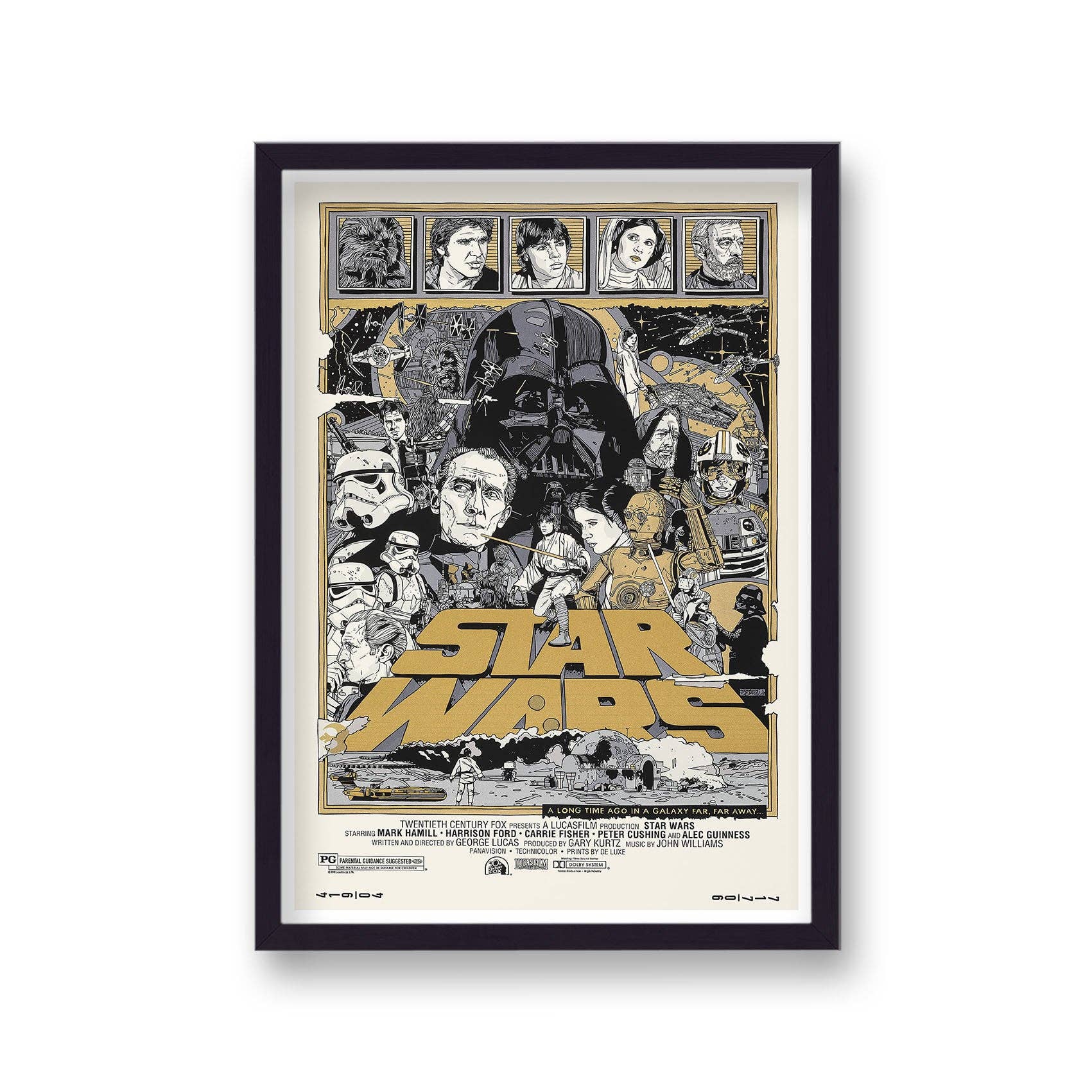 Gallery Print and Art – wholesale Poster – Star Wars Reimagined Movie Poster
