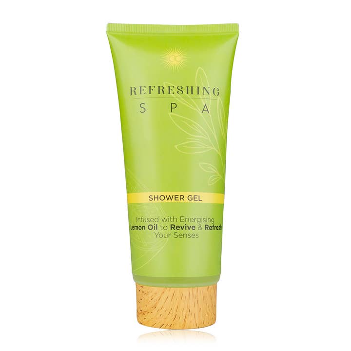 Forfriskende Spa Shower Gel Beriget Med Citronolie for engroshandel hos Accentra