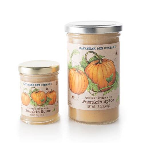 Savannah Bee Company - Wholesale Honey - Whipped with Pumpkin Spice - SEASONAL - 3oz