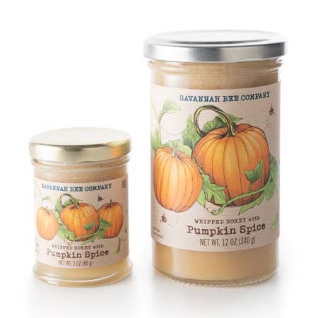 Savannah Bee Company - Wholesale Honey - Whipped with Pumpkin Spice - SEASONAL - 3oz0