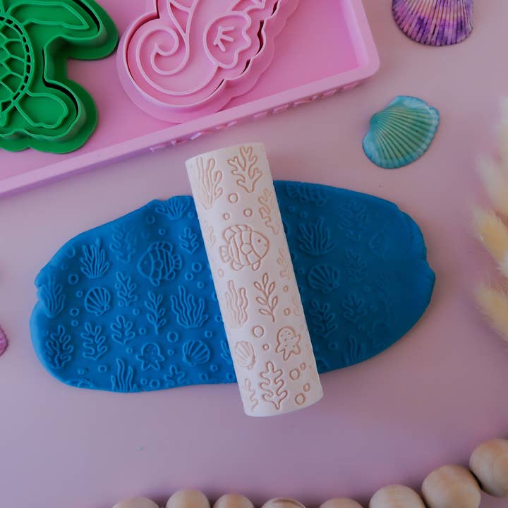 Play Sense - Wholesale Toy set – Kids - Eco Textured Roller | Ocean Life5