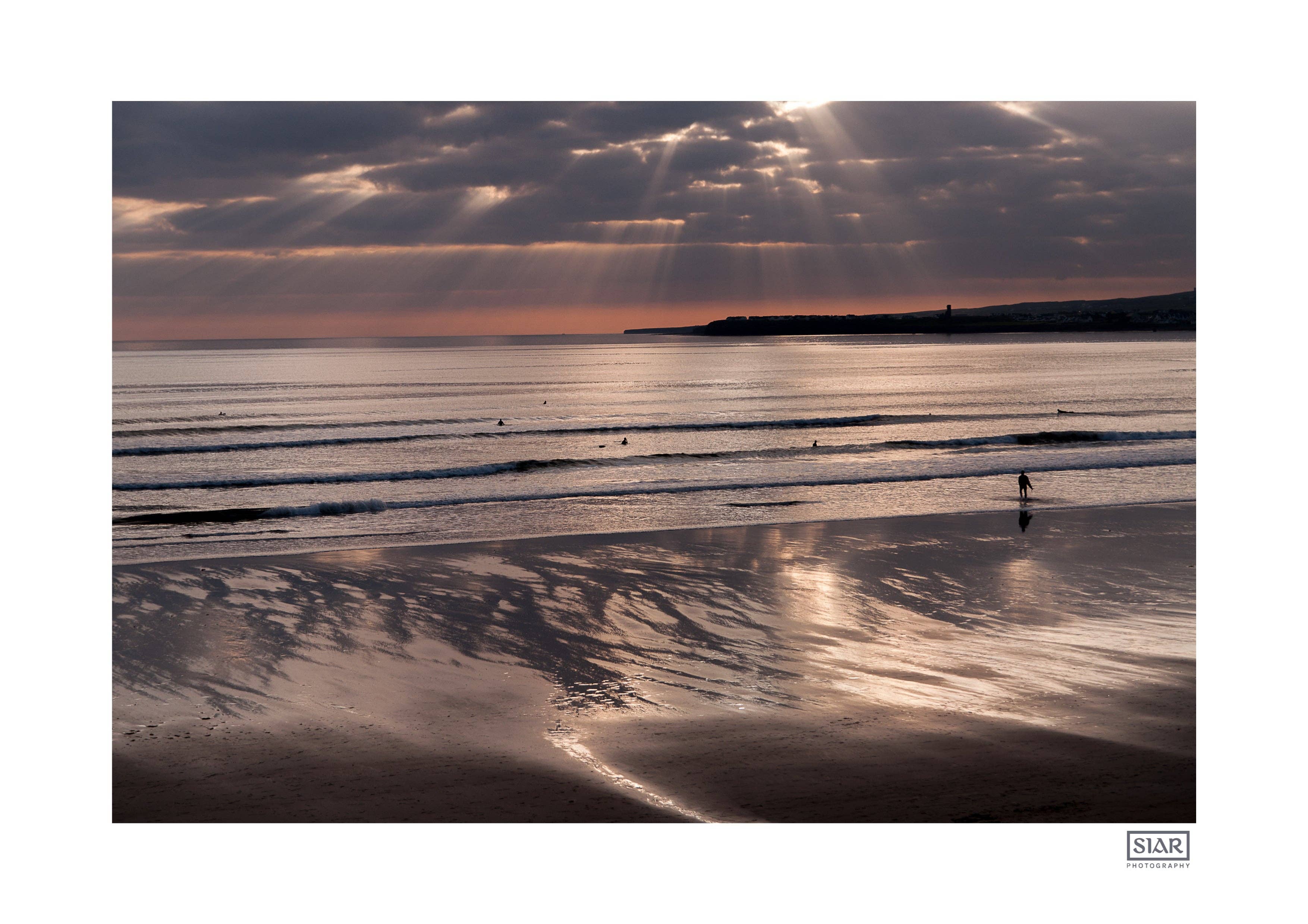 SIAR Photography - Wholesale Photograph - Lahinch Sunset Rays | County Clare | Ireland1