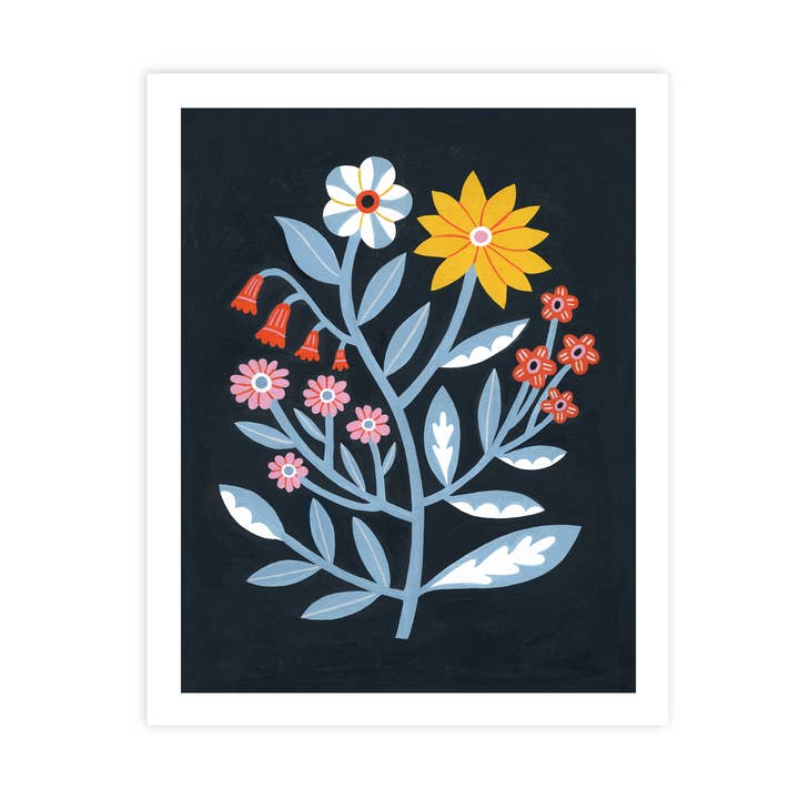 Blossoms Print for wholesale by Molly Egan