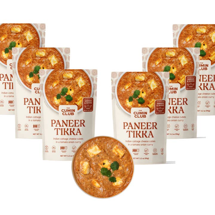 The Cumin Club - Wholesale DIY Food Kit - The Cumin Club Indian Paneer Tikka Meal Kits