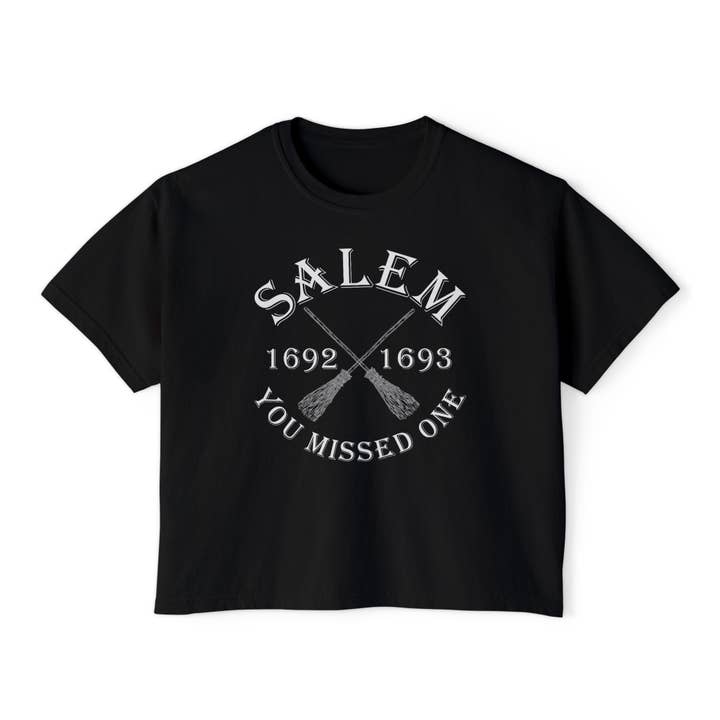 Salem, du hast ein Crop-Top verpasst. für den Großhandel von Goth Cloth Co.