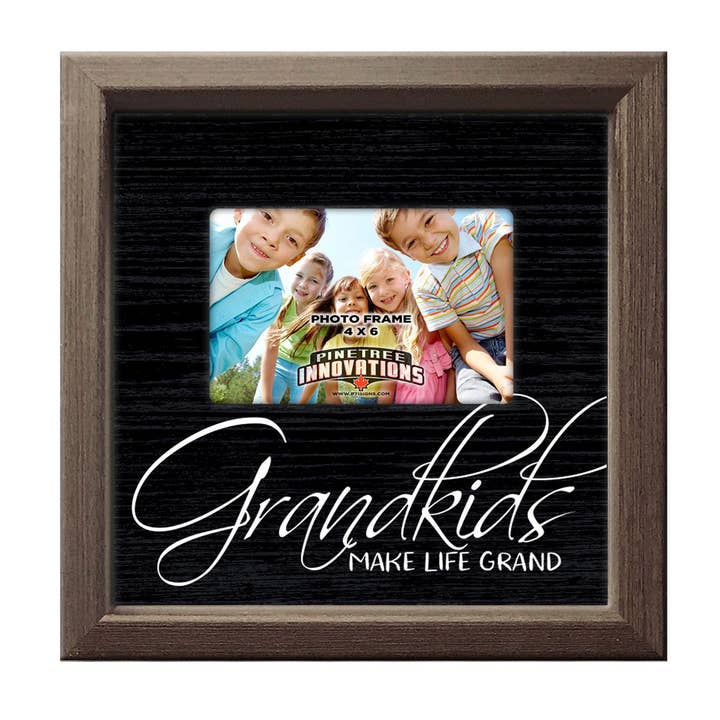 Grandkids Make Life Grand | Photo Frame for wholesale by Pinetree Innovations
