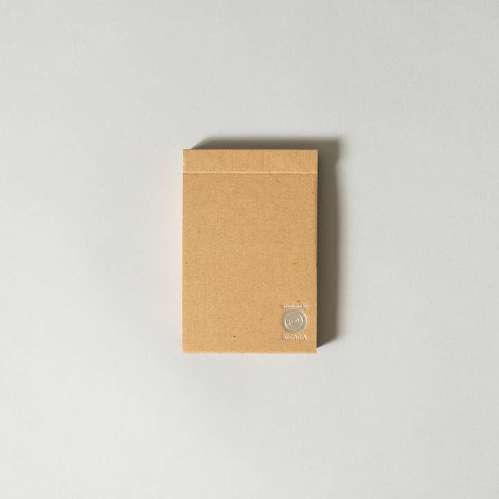 Morihata International Ltd. Co. - Wholesale Notepad - Kizara Wood Sheet Memo Pad - Small - 3" x 4.5"3