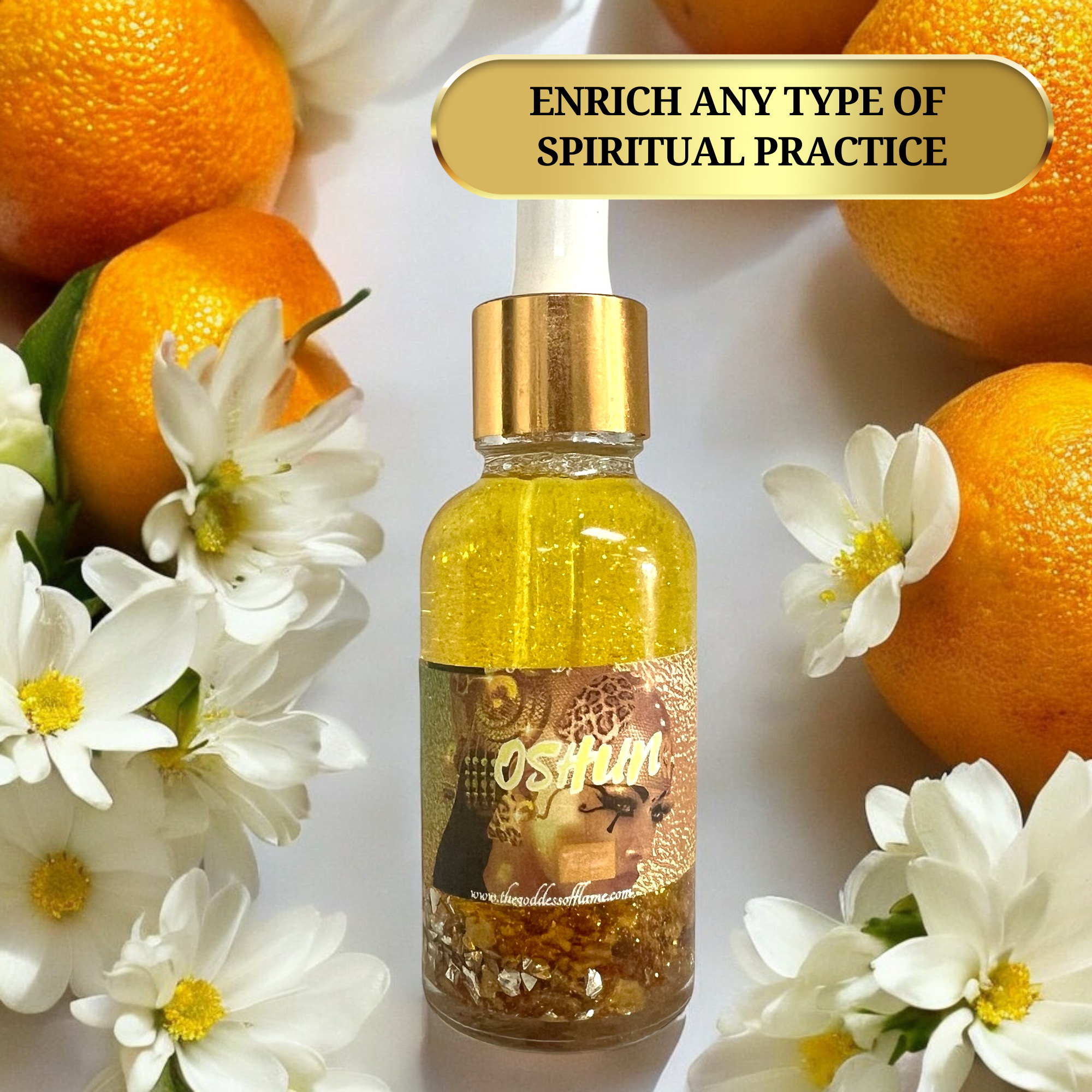 The Goddess of Flame - Vendita all'ingrosso Olio essenziale - Contagocce per olio per unzione Oshun6