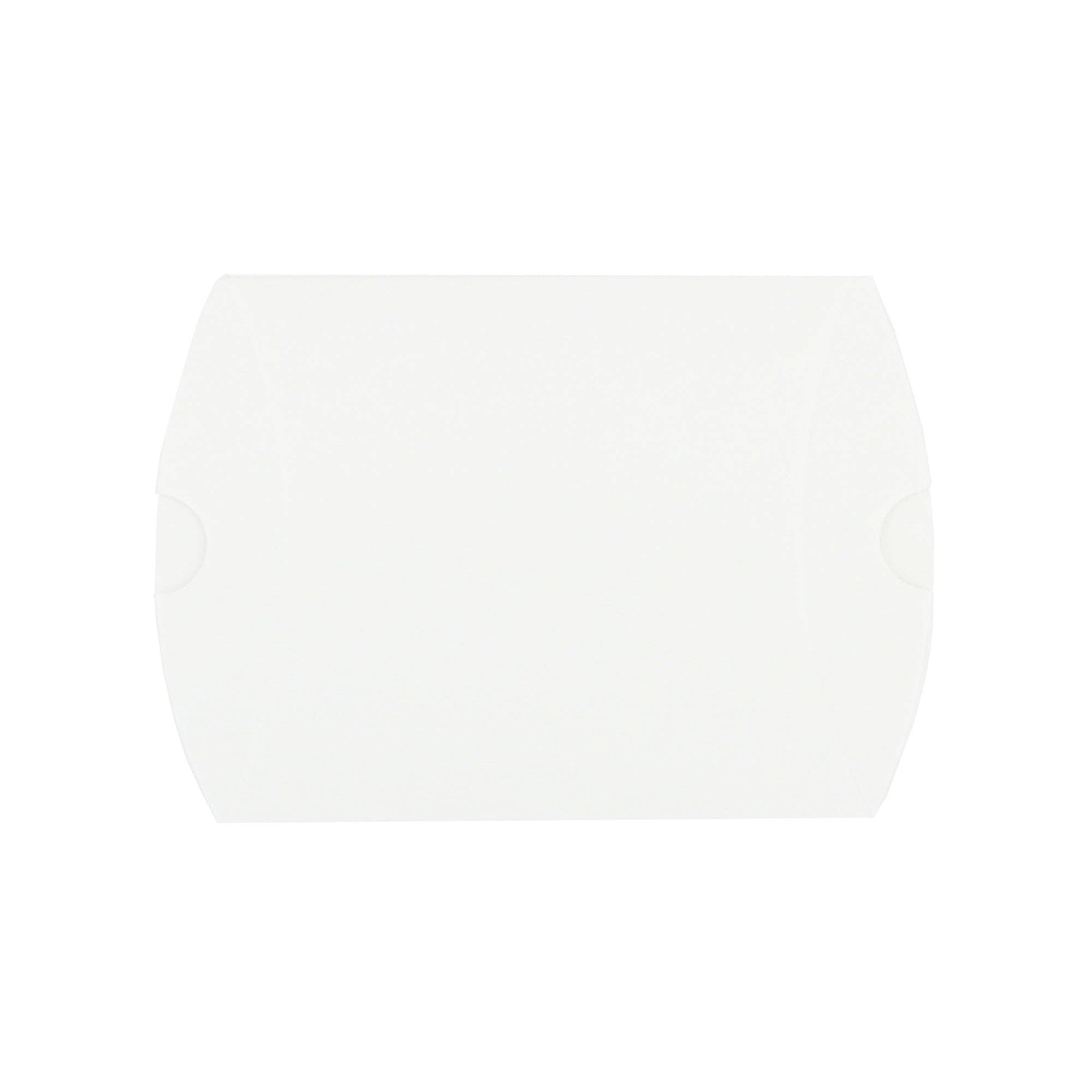 Emartbuy - Wholesale Party Favor Bag/Box - White Kraft Pillow Gift Box - Pack of 503