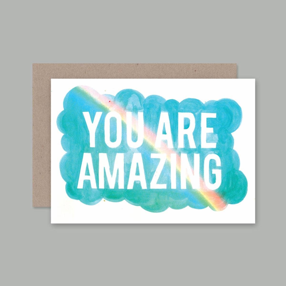AHD Paper Co - Wholesale Encouragement card - YOU ARE AMAZING card