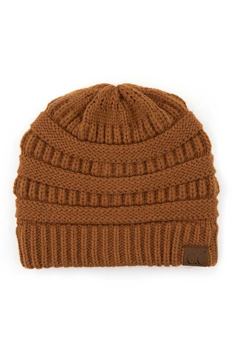 Oblige by G – Großhandel Beanie – Damen – Klassische Strickmütze mit C.C.-Etikett HAT-20A14