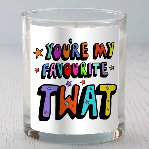 Velas Perfumadas 'coloridas você é minha fav por atacado de ART WOW