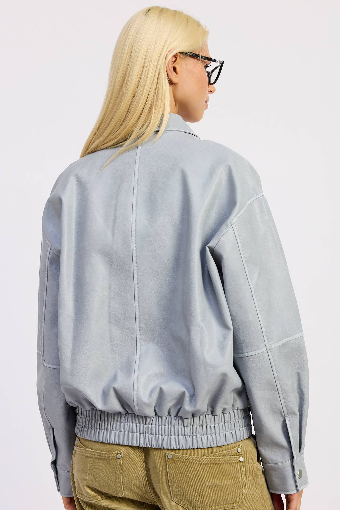 Emory Park - Vente Bombers – femme - Veste bomber oversize vintage en PU23