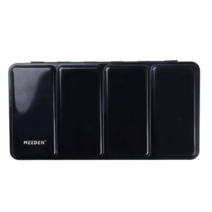 Pintar Art Supply - Wholesale Palette/Mixing Tray - MEEDEN Empty Watercolor Tin Palette, Large Travel Metal Paint Box with 52 Pcs Half Pans2