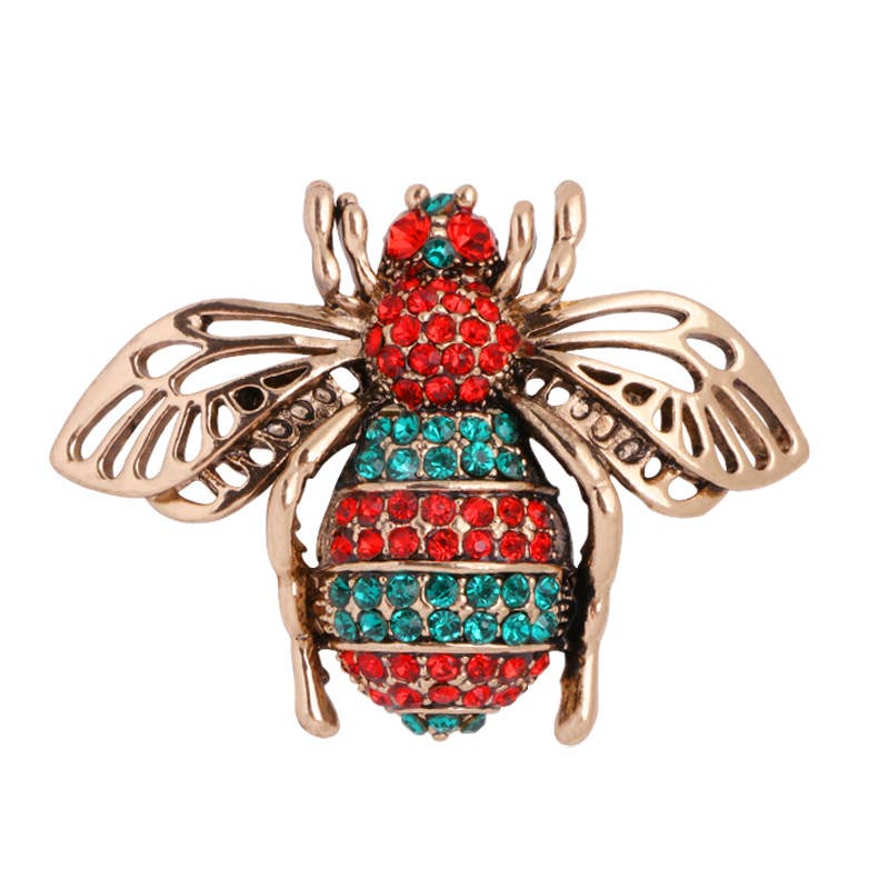 Tourtiwi - Wholesale Broche - Schattige Bijen Serie Broche, Door de Natuur Geïnspireerde Insecten Speld6