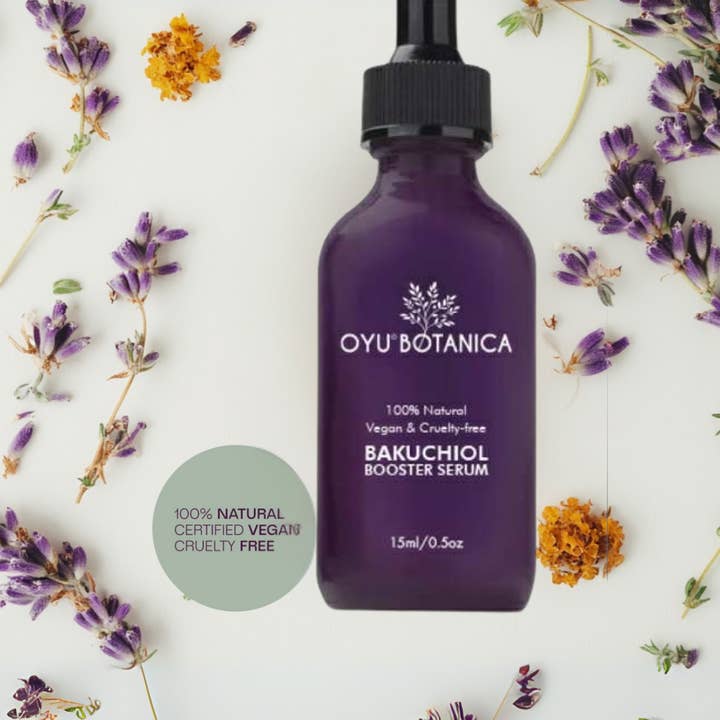Bakuchiol Booster Serum – Natuurlijke Retinol Alternatief voor wholesale door Oyu Botanica