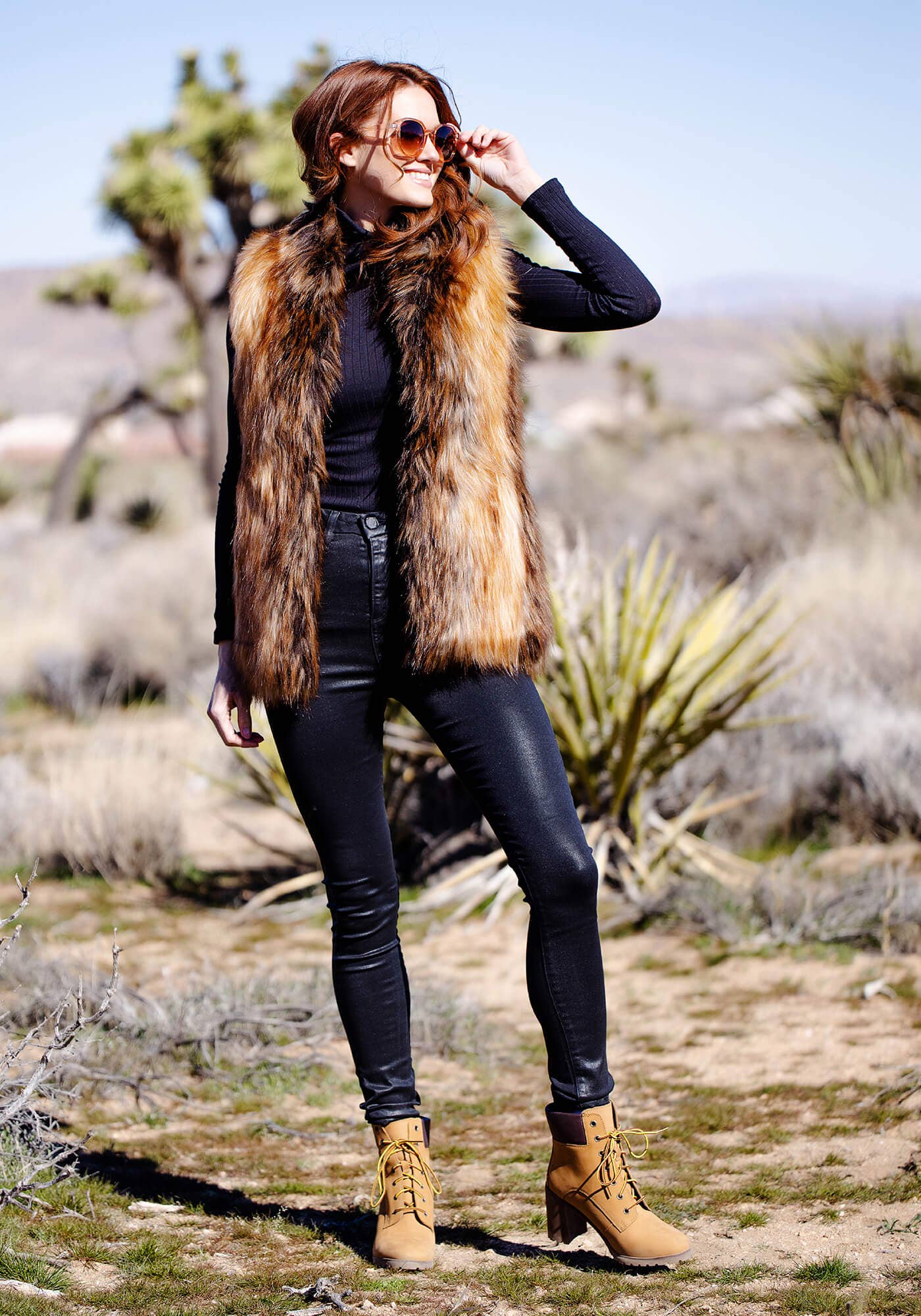 REMOVED BRAND - Wholesale Outerwear Vest - Women's - Limited Edition Faux Fur Hook Vest5