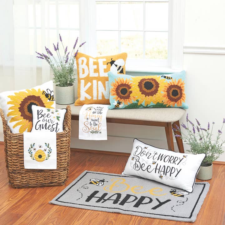 C&F Home - Wholesale Tea Towel - Kind Words Are Like Honey Kitchen Towel2