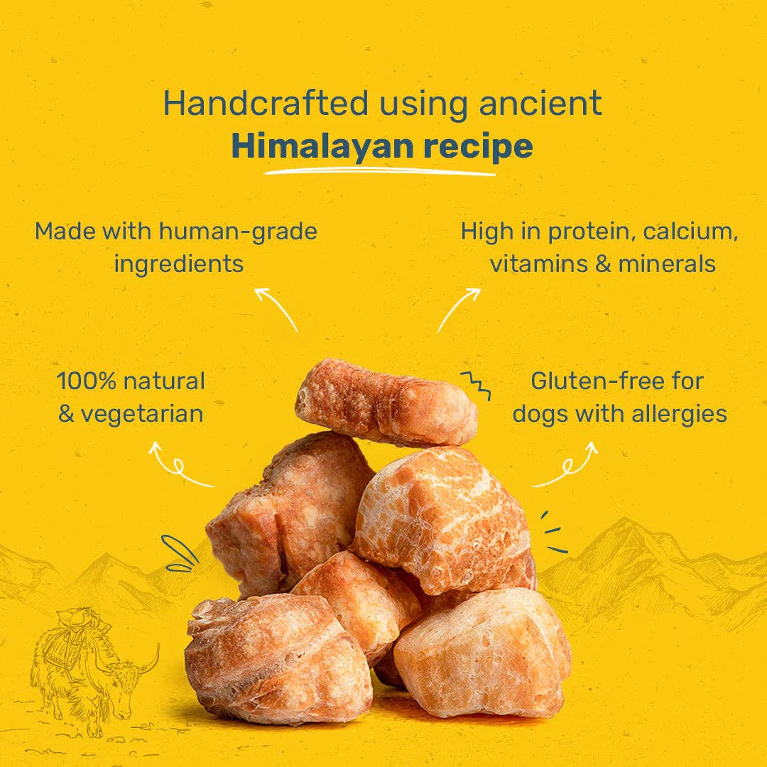 India shopping - Wholesale Pet Treats - Dog - Yakies Puff Bites 100% Natural Gluten Free Dog Treats - 70 gms6