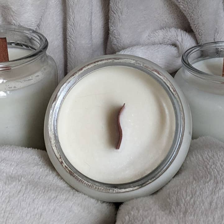 sticks + stones - Wholesale Jar/Filled Candle - Wood Wick Soy/ Coconut Wax Candle2