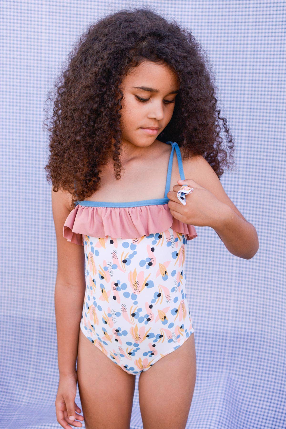 Koku Factory - Wholesale One Piece Swimsuit - Kids - MAHÉ TAMARINDO GIRLS' ECO SWIMSUIT1