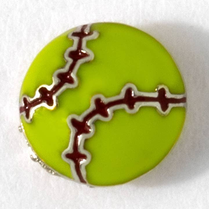 Origami Owl – Pendente/pingente individual por atacado – Charme de Softbol0