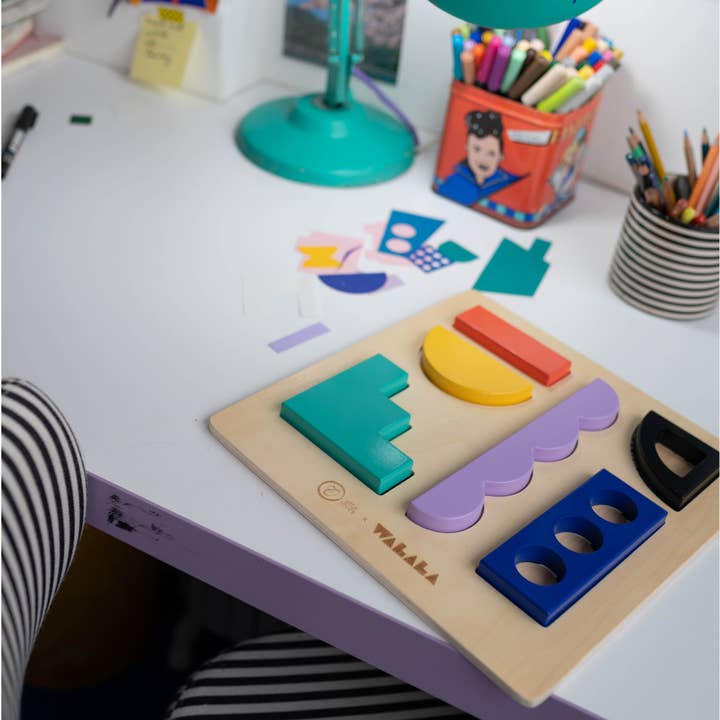 Etta Loves UK – wholesale Puzzle – Child – WOODEN PUZZLE BOARD - ETTA LOVES X WALALA STUDIO7