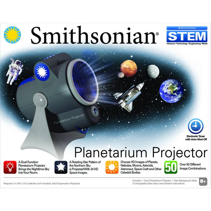 Toysmith - Wholesale Classic Toy - Kids - Smithsonian Planetarium Projector