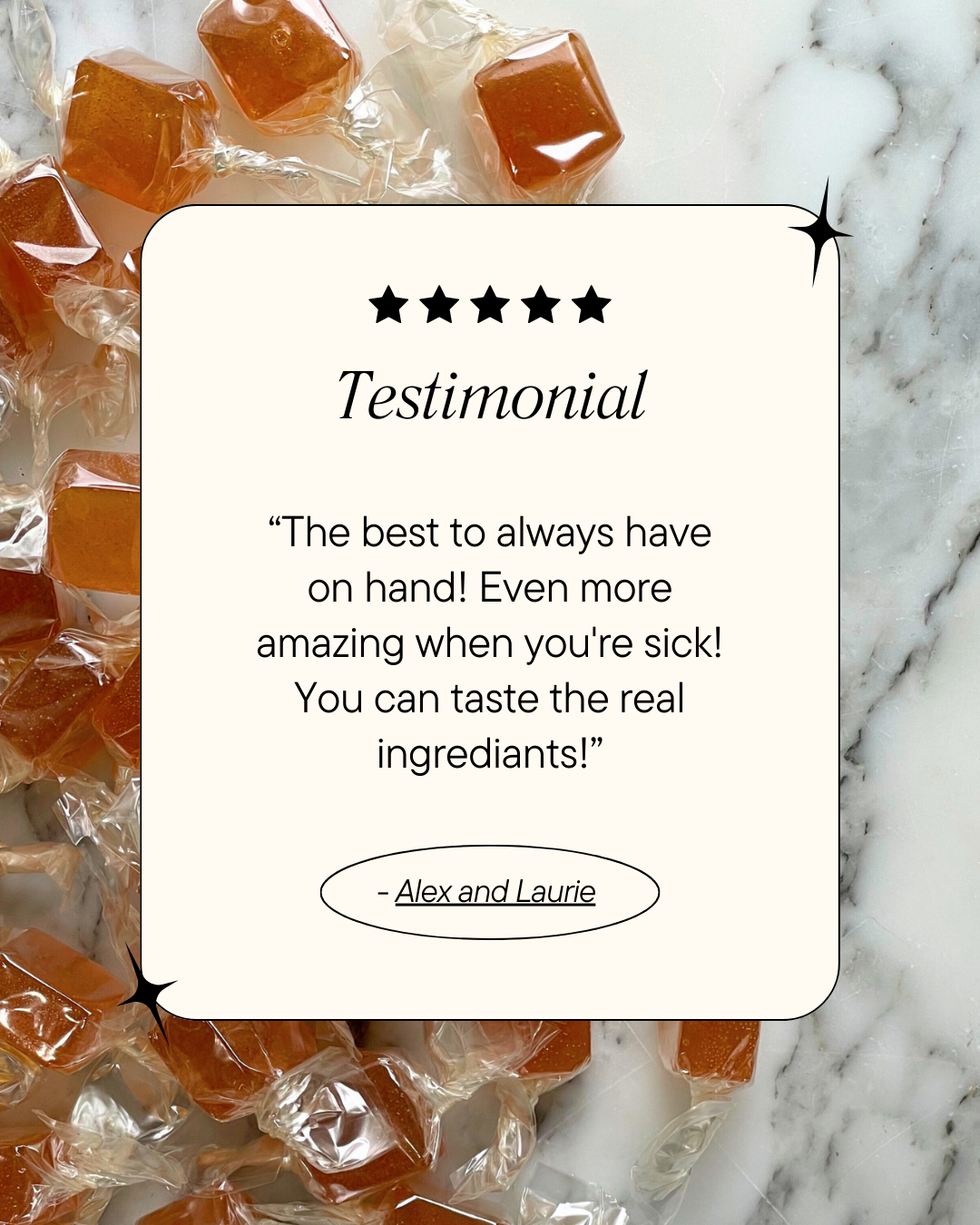 Virgo Moon - Wholesale Lozenges/Cough Drops - Honey Ginger & Lemon Lozenges8