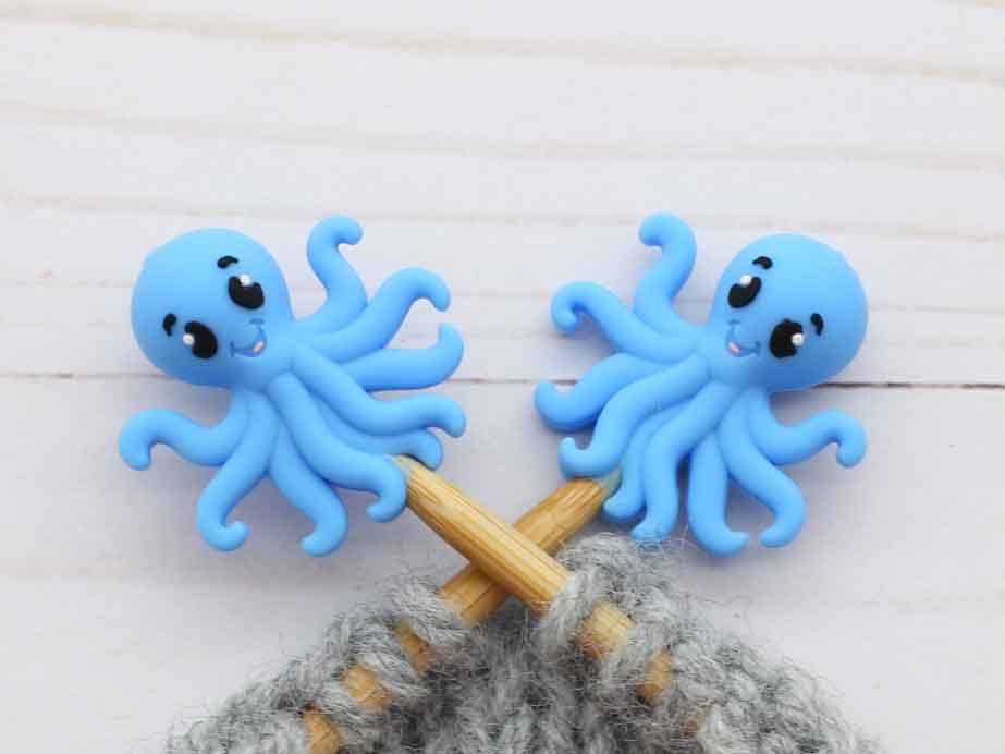 Fox & Pine Stitches - Wholesale Knitting/Crochet Supplies - Blue Octopus | Stitch Stoppers0